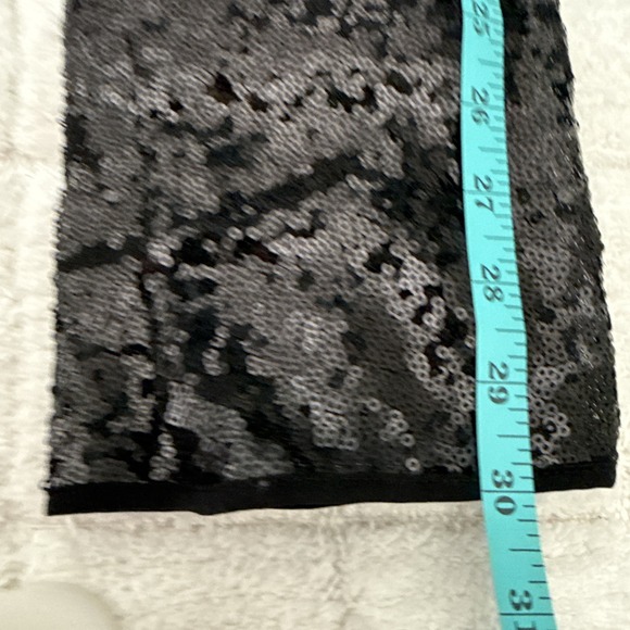 Venus Size 12 Black Jumpsuit NYE Festival Holiday Sequins Caped Fairy Grunge - Picture 14 of 16